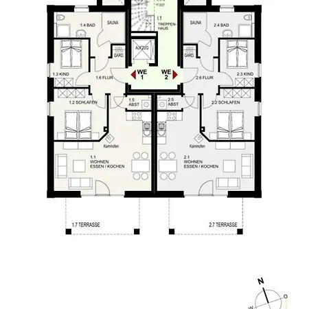 Apartment Kirschgarten Familienidyll